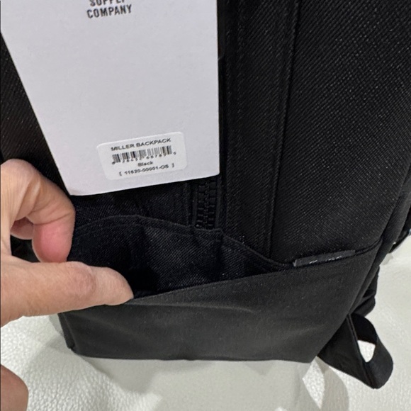 Herschel Supply Company Classic Black Backpack (Approx 12”Wx 7”D x18” H) - Picture 3 of 14